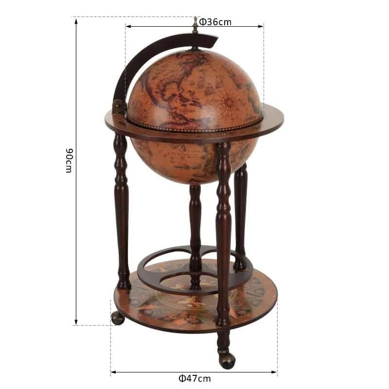 HOMCOM Globe Shaped Retro Style Drinks Cabinet - Brown - 801-041 HOMCOM Globe Shaped Retro Style Drinks Cabinet - Brown - 801-041 -Kitchen Series Shop an5a1217ed350db42.jpg