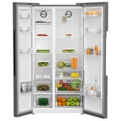 Beko ASL1342S Freestanding American Style Fridge Freezer - Silver 4 Beko ASL1342S Freestanding American Style Fridge Freezer - Silver -Kitchen Series Shop b e beko asl1342s 2