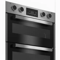 Beko BBTF26300X 72cm Electric 75 Litre Double Fan Oven - Stainless Steel -Kitchen Series Shop b e beko bbtf26300x 2