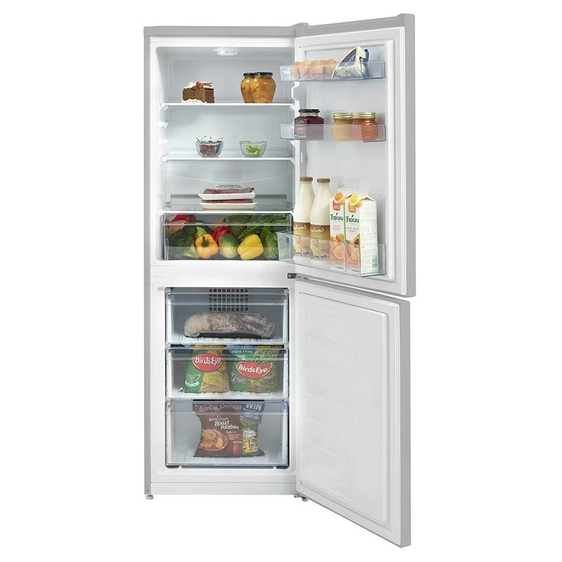 Beko CFG3552S Frost Free Combi Fridge Freezer - Silver Beko CFG3552S Frost Free Combi Fridge Freezer - Silver -Kitchen Series Shop b e beko cfg3552s 1