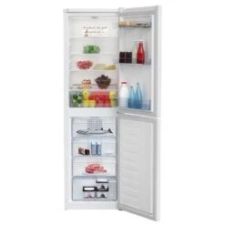 Beko CFG3582W Freestanding Frost Free Combi Fridge Freezer - White