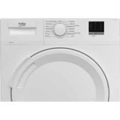 Beko DTLC100051W Freestanding 10kg Condenser Tumble Dryer - White -Kitchen Series Shop b e beko dtlc100051w 2