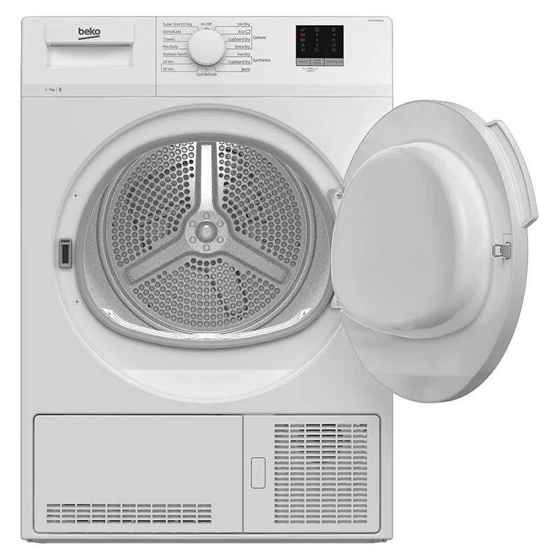Beko DTLCE70051W Freestanding 7kg Condenser Tumble Dryer - White Beko DTLCE70051W Freestanding 7kg Condenser Tumble Dryer - White -Kitchen Series Shop b e beko dtlce70051w 2