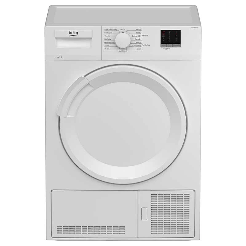 Beko DTLCE70051W Freestanding 7kg Condenser Tumble Dryer - White Beko DTLCE70051W Freestanding 7kg Condenser Tumble Dryer - White -Kitchen Series Shop b e beko dtlce70051w