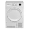Beko DTLCE80051W Freestanding 8kg Condenser Tumble Dryer - White -Kitchen Series Shop b e beko dtlce80051w