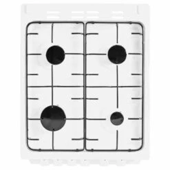 Beko KDG582W 50cm Gas Double Cavity Cooker - White -Kitchen Series Shop b e beko kdg582w 2