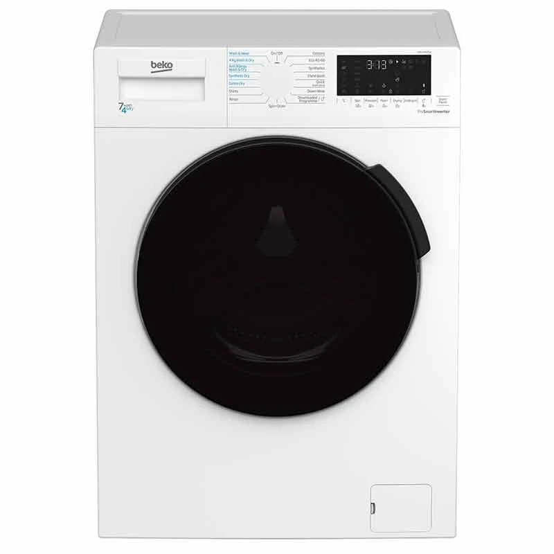 Beko WDL742431W Freestanding 7kg/4kg 1200rpm Washer Dryer - White Beko WDL742431W Freestanding 7kg/4kg 1200rpm Washer Dryer - White -Kitchen Series Shop b e beko wdl742431w 1