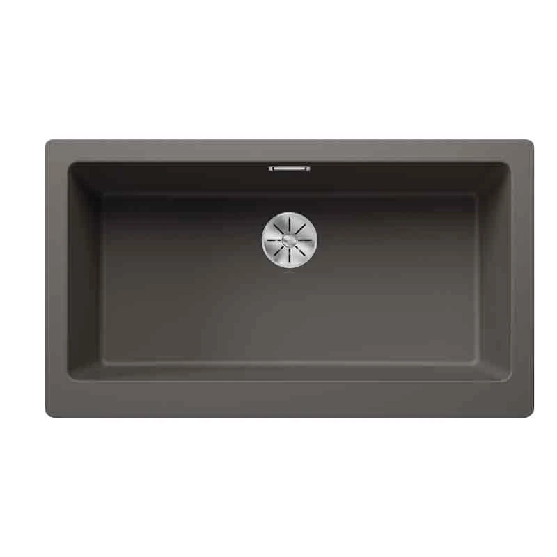 Blanco VINTERA XL 9 Silgranit 1 Bowl Kitchen Sink with Manual InFino Waste - Volcano Grey - 526800 Blanco VINTERA XL 9 Silgranit 1 Bowl Kitchen Sink With Manual InFino Waste - Volcano Grey - 526800 -Kitchen Series Shop b l blanco 526800