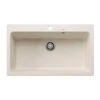Blanco NAYA XL 9 Silgranit 1 Bowl Inset Kitchen Sink - Soft White - 527133 -Kitchen Series Shop b l blanco 527133