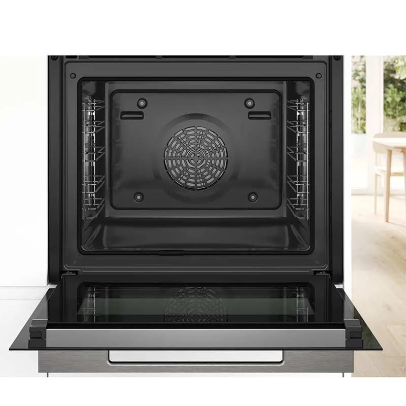 Bosch HBG7784B1 Series 8 Built In Oven With Home Connect - Black Bosch HBG7784B1 Series 8 Built In Oven With Home Connect - Black -Kitchen Series Shop b o bosch hbg7784b1 series 8 built in oven inside view