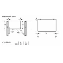 Bosch Series 6 KAI93VIFPG American Style Frost Free Fridge Freezer - Stainless Steel -Kitchen Series Shop b o bosch kai93vifpg 4