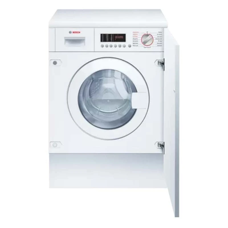 Bosch WKD28543GB Series 6 Built-In 7/4kg Washer Dryer - White Bosch WKD28543GB Series 6 Built-In 7/4kg Washer Dryer - White -Kitchen Series Shop b o bosch series 6 wkd28543gb washer dryer