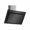 Bosch Series 4 DWK87CM60B 80cm Chimney Cooker Hood - Black Glass