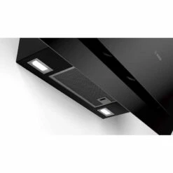 Bosch Series 4 DWK87CM60B 80cm Chimney Cooker Hood - Black Glass -Kitchen Series Shop b o bosch dwk87cm60b 2
