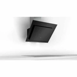 Bosch Series 4 DWK87CM60B 80cm Chimney Cooker Hood - Black Glass -Kitchen Series Shop b o bosch dwk87cm60b 3