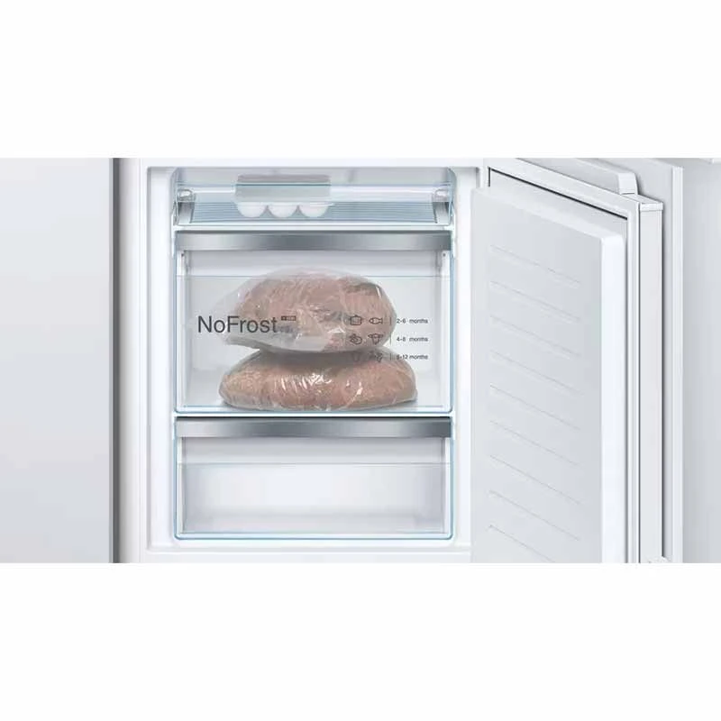 Bosch Series 8 KIF86PFE0 Built-In Frost Free 60/40 Fridge Freezer - White Bosch Series 8 KIF86PFE0 Built-In Frost Free 60/40 Fridge Freezer - White -Kitchen Series Shop b o bosch kif86pfe0 5