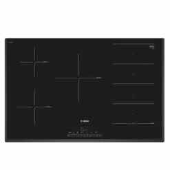 Bosch Series 6 PXV851FC1E 80cm Induction Hob - Black Glass