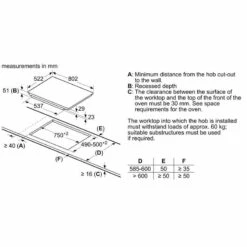 Bosch Series 6 PXV851FC1E 80cm Induction Hob - Black Glass 6 Bosch Series 6 PXV851FC1E 80cm Induction Hob - Black Glass -Kitchen Series Shop b o bosch pxv851fc1e dims