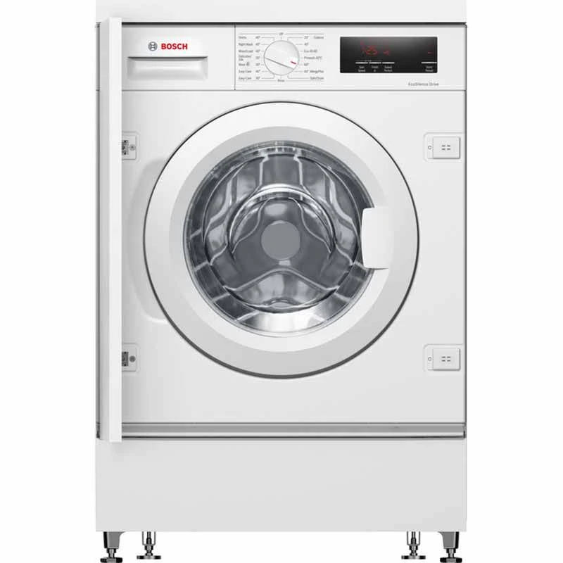 Bosch Series 6 WIW28302GB Built-In 8kg 1400rpm Washing Machine - White Bosch Series 6 WIW28302GB Built-In 8kg 1400rpm Washing Machine - White -Kitchen Series Shop b o bosch wiw28302gb