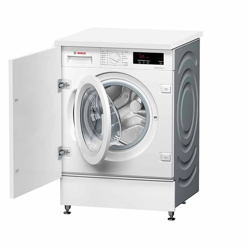Bosch Series 6 WIW28302GB Built-In 8kg 1400rpm Washing Machine - White Bosch Series 6 WIW28302GB Built-In 8kg 1400rpm Washing Machine - White -Kitchen Series Shop b o bosch wiw28302gb 1