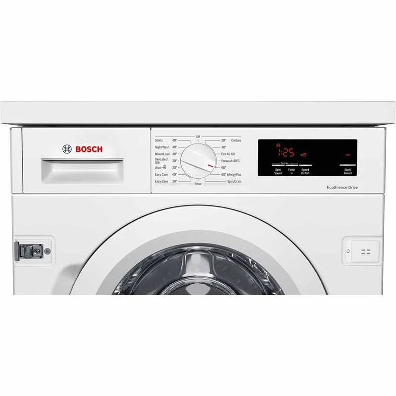 Bosch Series 6 WIW28302GB Built-In 8kg 1400rpm Washing Machine - White Bosch Series 6 WIW28302GB Built-In 8kg 1400rpm Washing Machine - White -Kitchen Series Shop b o bosch wiw28302gb 2