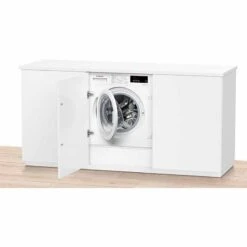 Bosch Series 6 WIW28302GB Built-In 8kg 1400rpm Washing Machine - White 6 Bosch Series 6 WIW28302GB Built-In 8kg 1400rpm Washing Machine - White -Kitchen Series Shop b o bosch wiw28302gb 4