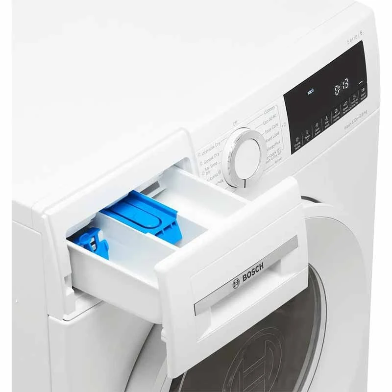 Bosch Series 6 WNA14490GB Free-Standing 9/6kg 1400rpm Washer Dryer - White Bosch Series 6 WNA14490GB Free-Standing 9/6kg 1400rpm Washer Dryer - White -Kitchen Series Shop b o bosch wna14490gb 5