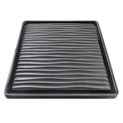 Blanco Syntheic Wave Drainer 430mm X 380mm - Black - BL230734