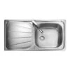Rangemaster Baltimore 1 Bowl Stainless Steel Kitchen Sink - BL9501/ -Kitchen Series Shop bl9501