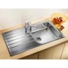 Blanco LIVIT XL 6 S 1 Bowl Inset Stainless Steel Reversible Kitchen Sink - Brushed Finish - 453364 -Kitchen Series Shop blanco livit 453364 1