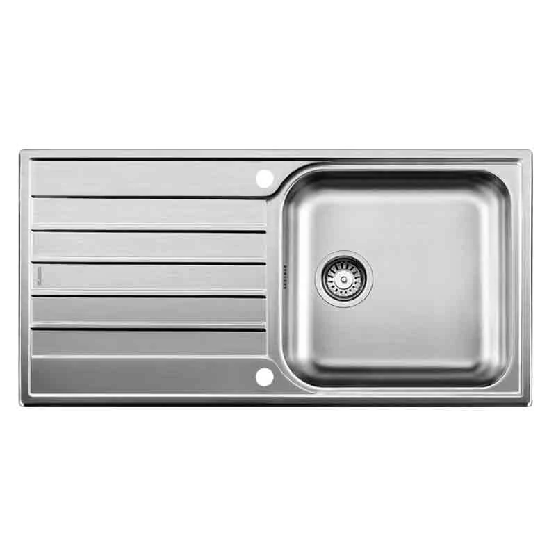 Blanco LIVIT XL 6 S 1 Bowl Inset Stainless Steel Reversible Kitchen Sink - Brushed Finish - 453364 Blanco LIVIT XL 6 S 1 Bowl Inset Stainless Steel Reversible Kitchen Sink - Brushed Finish - 453364 -Kitchen Series Shop blanco livit 453364