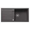 Blanco METRA XL 6 S 1 Bowl Inset Silgranit Reversible Kitchen Sink With Drain Remote Control - Rock Grey - 518881