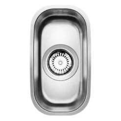 Blanco SUPRA 160-U 1 Bowl Undermount Stainless Steel Kitchen Sink - Brushed Finish - 450748