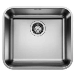 Blanco SUPRA 450-U 1 Bowl Undermount Stainless Steel Kitchen Sink - Brushed Finish - 452614 -Kitchen Series Shop blanco supra 452614