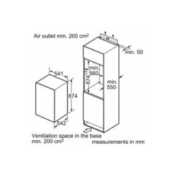 Bosch Series 4 GIV21VSE0G Built-In Low Frost Freezer - White 7 Bosch Series 4 GIV21VSE0G Built-In Low Frost Freezer - White -Kitchen Series Shop bosch giv21vse0g 5