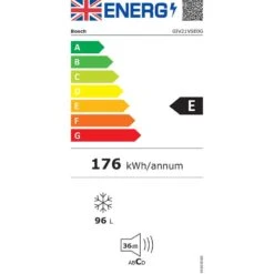 Bosch Series 4 GIV21VSE0G Built-In Low Frost Freezer - White 10 Bosch Series 4 GIV21VSE0G Built-In Low Frost Freezer - White -Kitchen Series Shop bosch giv21vse0g 8