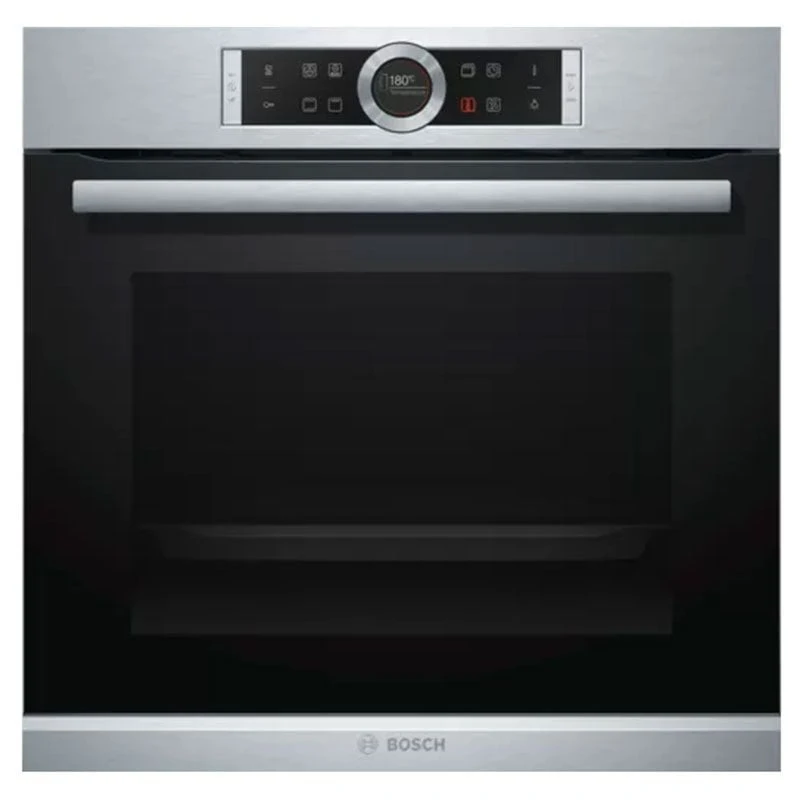 Bosch Series 8 HBG634BS1B Built-In Single Oven - Brushed Steel Bosch Series 8 HBG634BS1B Built-In Single Oven - Brushed Steel -Kitchen Series Shop bosch hbg634bs1b series 8 built in single oven