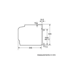 Bosch Series 8 HBG634BS1B Built-In Single Oven - Brushed Steel 8 Bosch Series 8 HBG634BS1B Built-In Single Oven - Brushed Steel -Kitchen Series Shop bosch hbg634bs1b 6