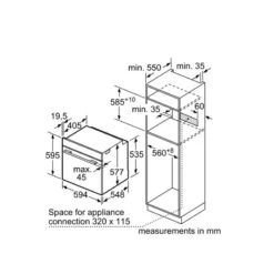 Bosch Series 8 HBG674BS1B Built-In Single Oven - Stainless Steel -Kitchen Series Shop bosch hbg674bs1b 7