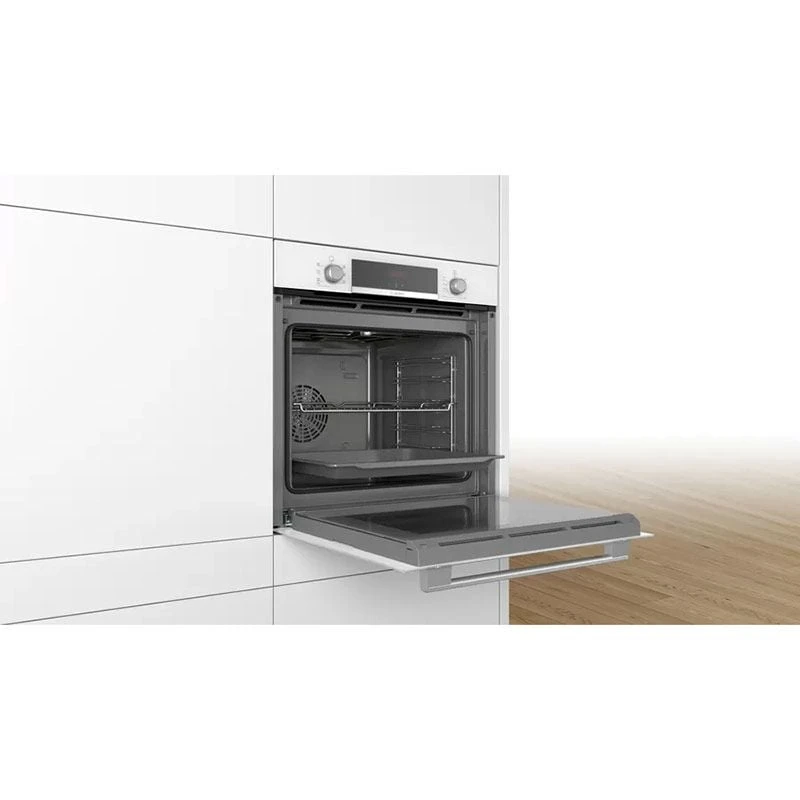 Bosch Series 4 HBS534BW0B Built-In Single Electric Oven - White Bosch Series 4 HBS534BW0B Built-In Single Electric Oven - White -Kitchen Series Shop bosch hbs534bw0b 3