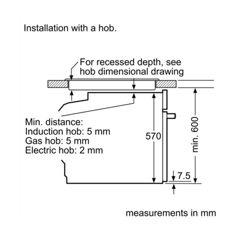 Bosch Series 4 HBS534BW0B Built-In Single Electric Oven - White Bosch Series 4 HBS534BW0B Built-In Single Electric Oven - White -Kitchen Series Shop bosch hbs534bw0b 7