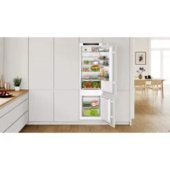Bosch Series 4 KIV87VSE0G Built-In Low Frost 70/30 Fridge Freezer - White -Kitchen Series Shop bosch kiv87vse0g 2