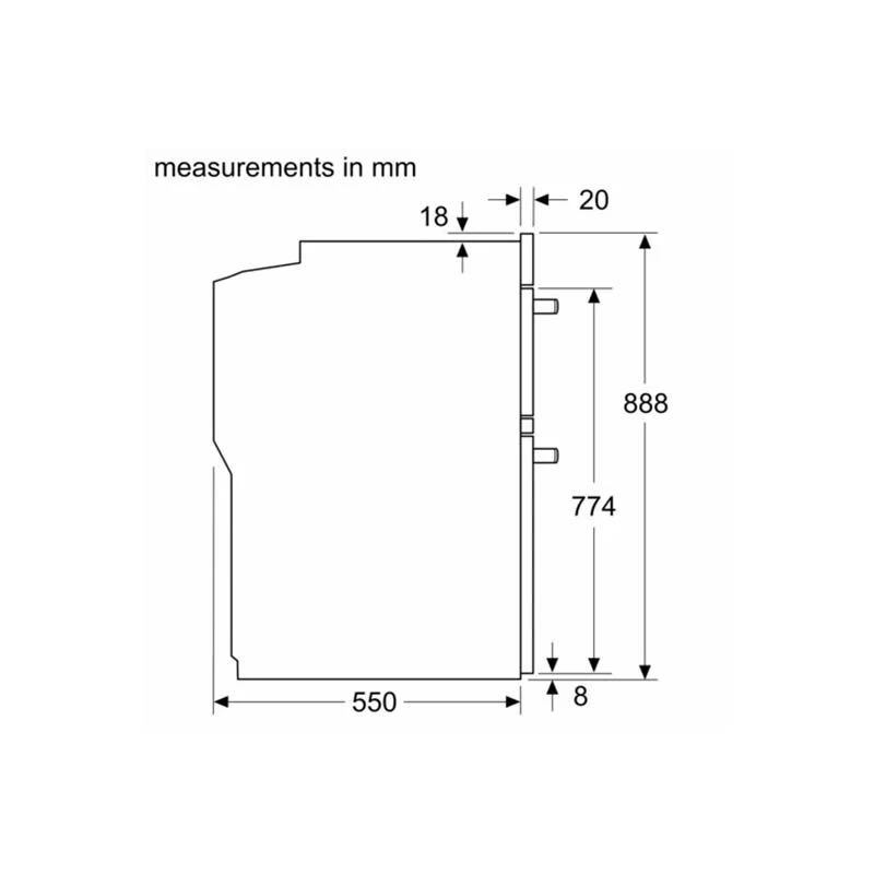 Bosch Series 6 MBA5575S0B Built-In Double Electric Oven - Stainless Steel Bosch Series 6 MBA5575S0B Built-In Double Electric Oven - Stainless Steel -Kitchen Series Shop bosch mba5575s0b 7