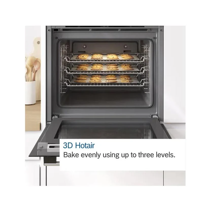 Bosch Series 4 MBS533BB0B Built-In Double Electric Oven - Black Bosch Series 4 MBS533BB0B Built-In Double Electric Oven - Black -Kitchen Series Shop bosch mbs533bb0b 4