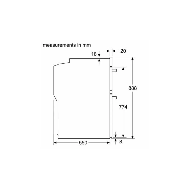 Bosch Series 4 MBS533BB0B Built-In Double Electric Oven - Black Bosch Series 4 MBS533BB0B Built-In Double Electric Oven - Black -Kitchen Series Shop bosch mbs533bb0b 6