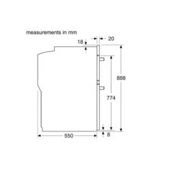 Bosch Series 2 MHA133BR0B Built-In Double Electric Oven - Brushed Steel 8 Bosch Series 2 MHA133BR0B Built-In Double Electric Oven - Brushed Steel -Kitchen Series Shop bosch mha133br0b 6