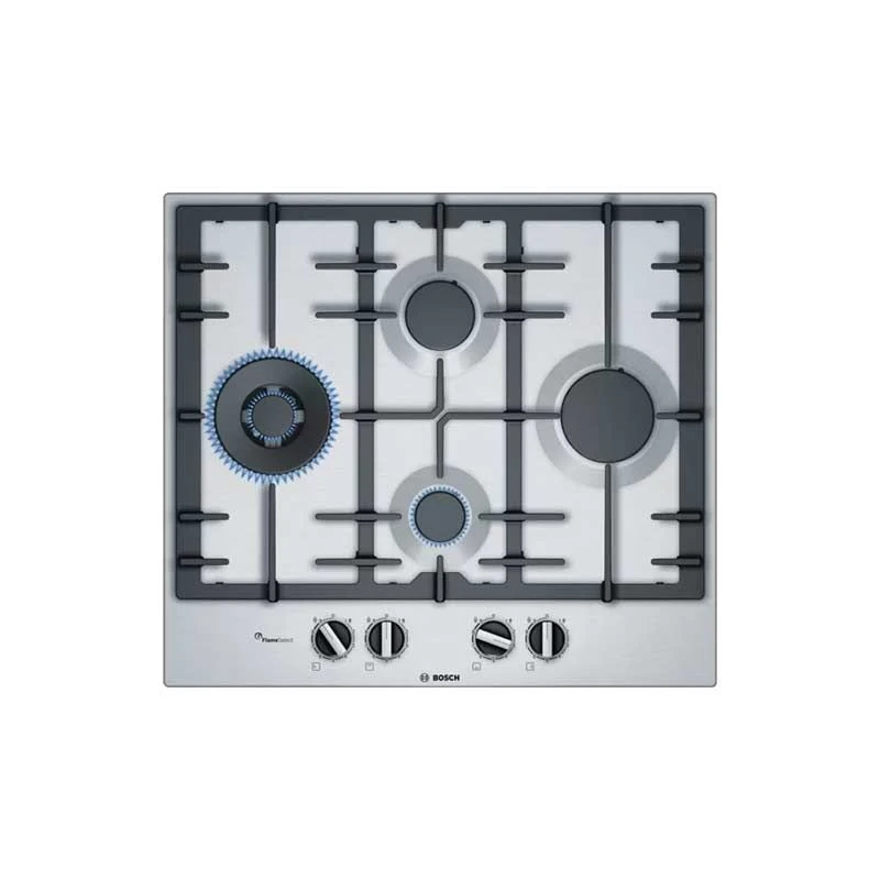 Bosch Series 6 PCI6A5B90 60cm Gas Hob - Stainless Steel Bosch Series 6 PCI6A5B90 60cm Gas Hob - Stainless Steel -Kitchen Series Shop bosch pci6a5b90