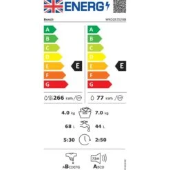 Bosch Series 4 WKD28352GB Built-In 7/4kg 1400rpm Washer Dryer - White -Kitchen Series Shop bosch wkd28352gb