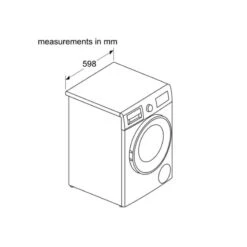 Bosch Series 4 WNA134U8GB Free-Standing 8/5kg 1400rpm Washer Dryer - White -Kitchen Series Shop bosch wna134u8gb 8