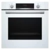 Bosch Series 4 HBS534BW0B Built-In Single Electric Oven - White -Kitchen Series Shop bosch hbs534bw0b series 4 built in single electric oven